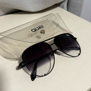 Quay Australia Black Sunglasses